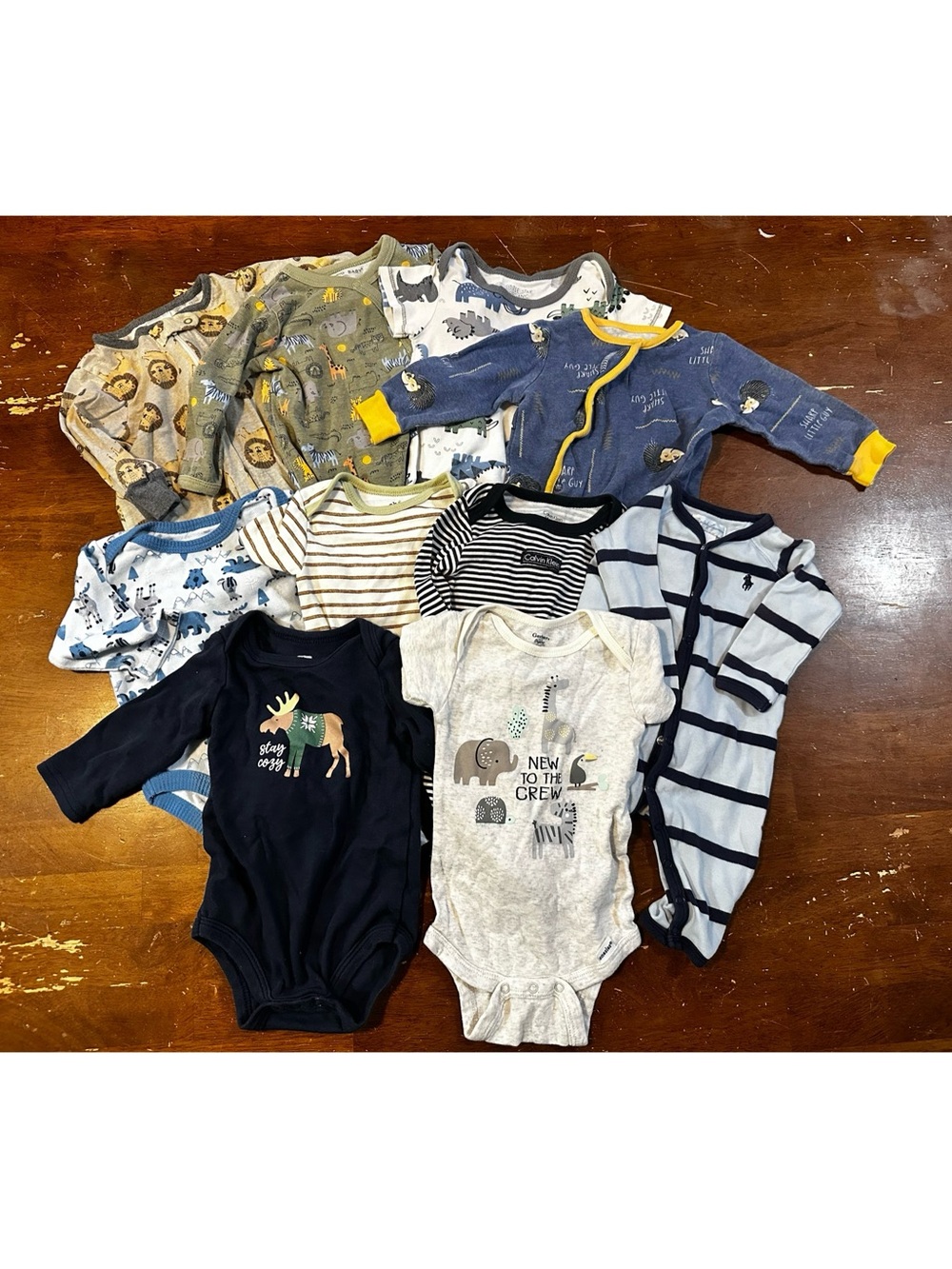 10 Piece Boys Bundle Size 3-6 Months